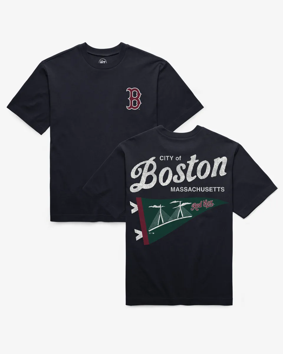 47-brand-foundation-tee-boston-red-sox-t-shirt-navy image 1