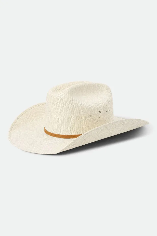 brixton-laredo-cowboyhut-bone-bangora-stroh image 1