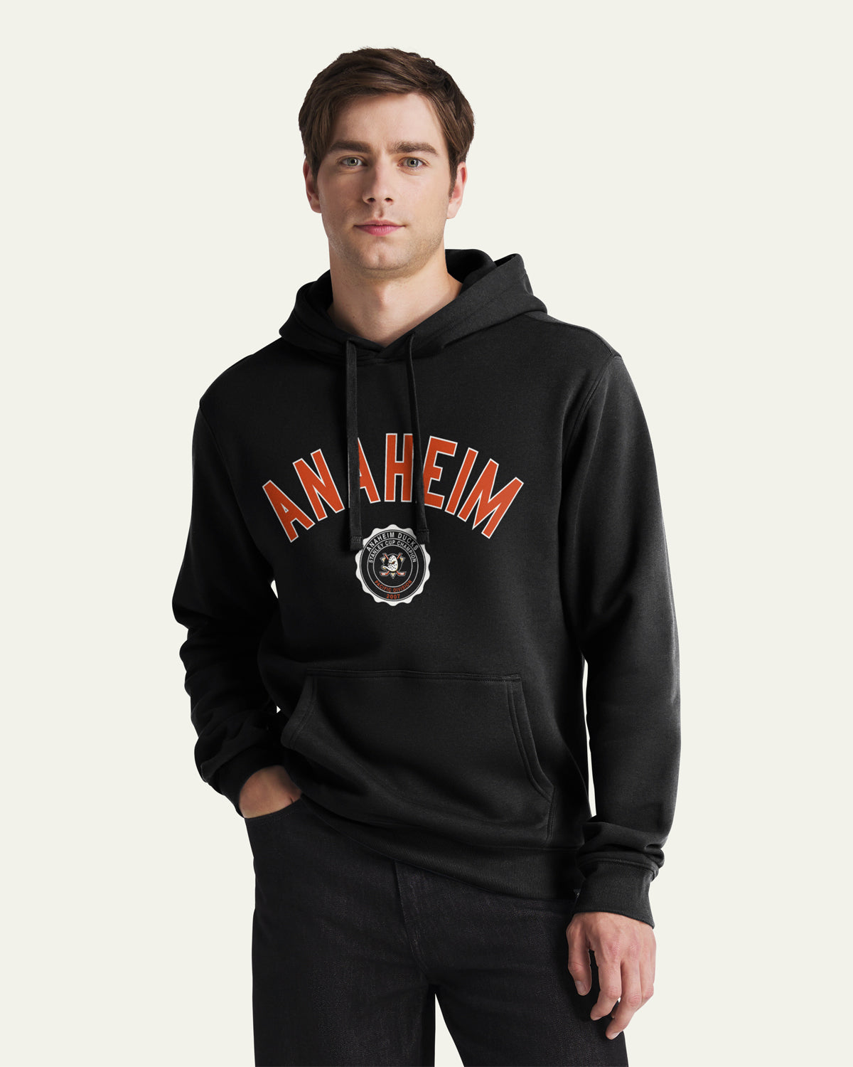 47-brand-anaheim-ducks-hoodie-schwarz-kapuzenpullover-nhl image 1
