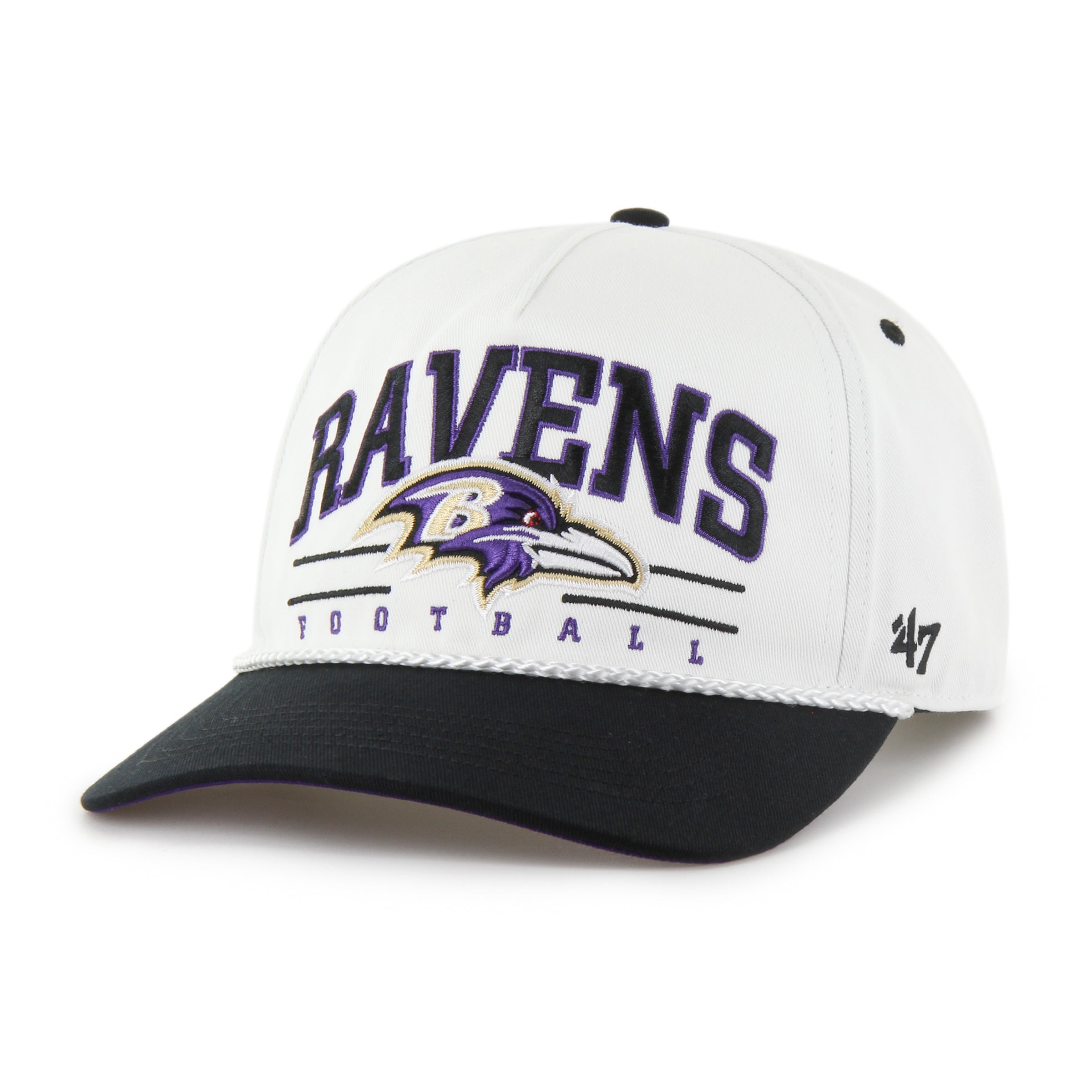 47-brand-47-hitch-baltimore-ravens-roscoe-cap-wei-snapback image 1