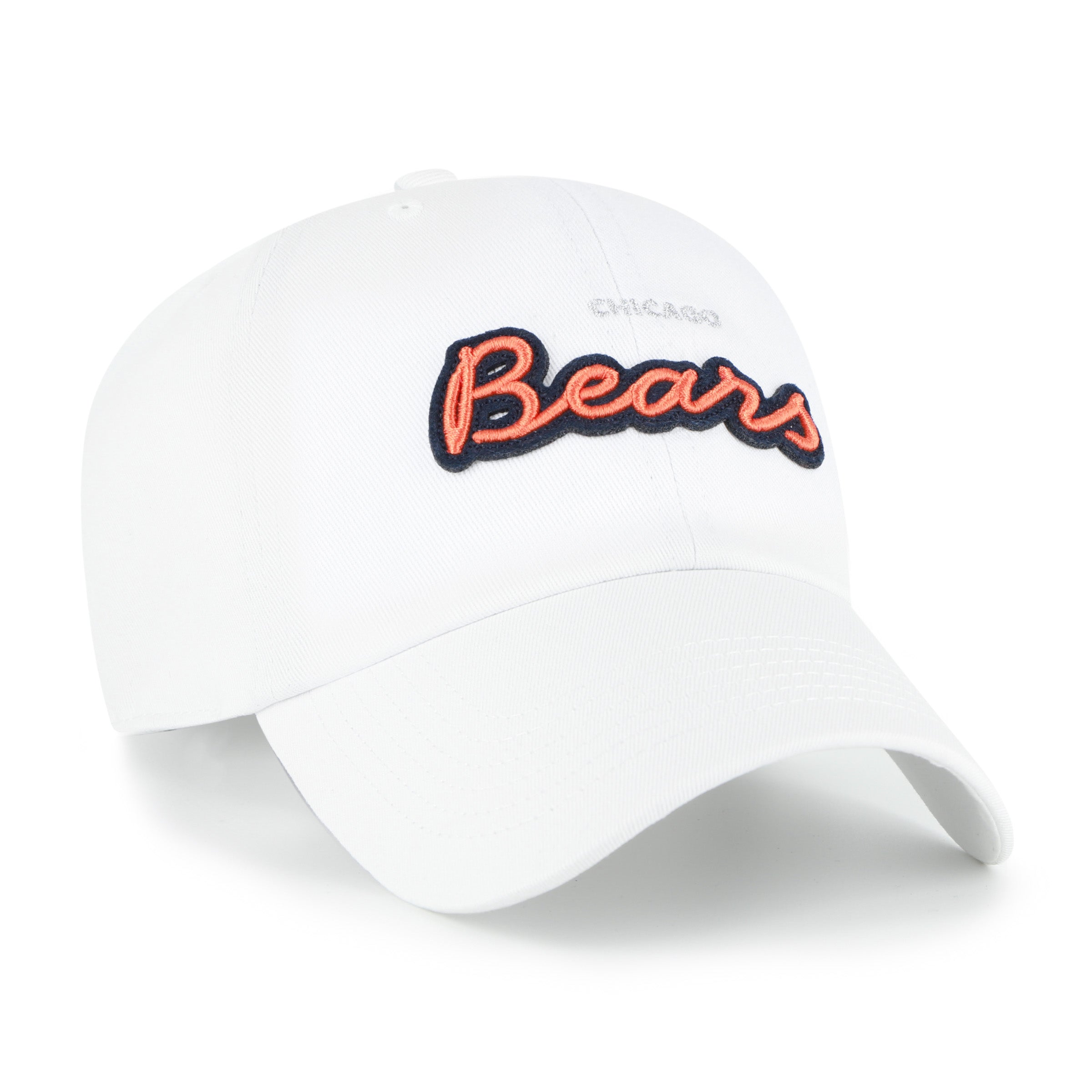 47-brand-clean-up-chicago-bears-trendy-script-cap-wei-damen image 3