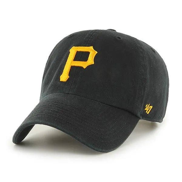 47-clean-up-pittsburgh-pirates-basecap-schwarz-osf-strapback image 1