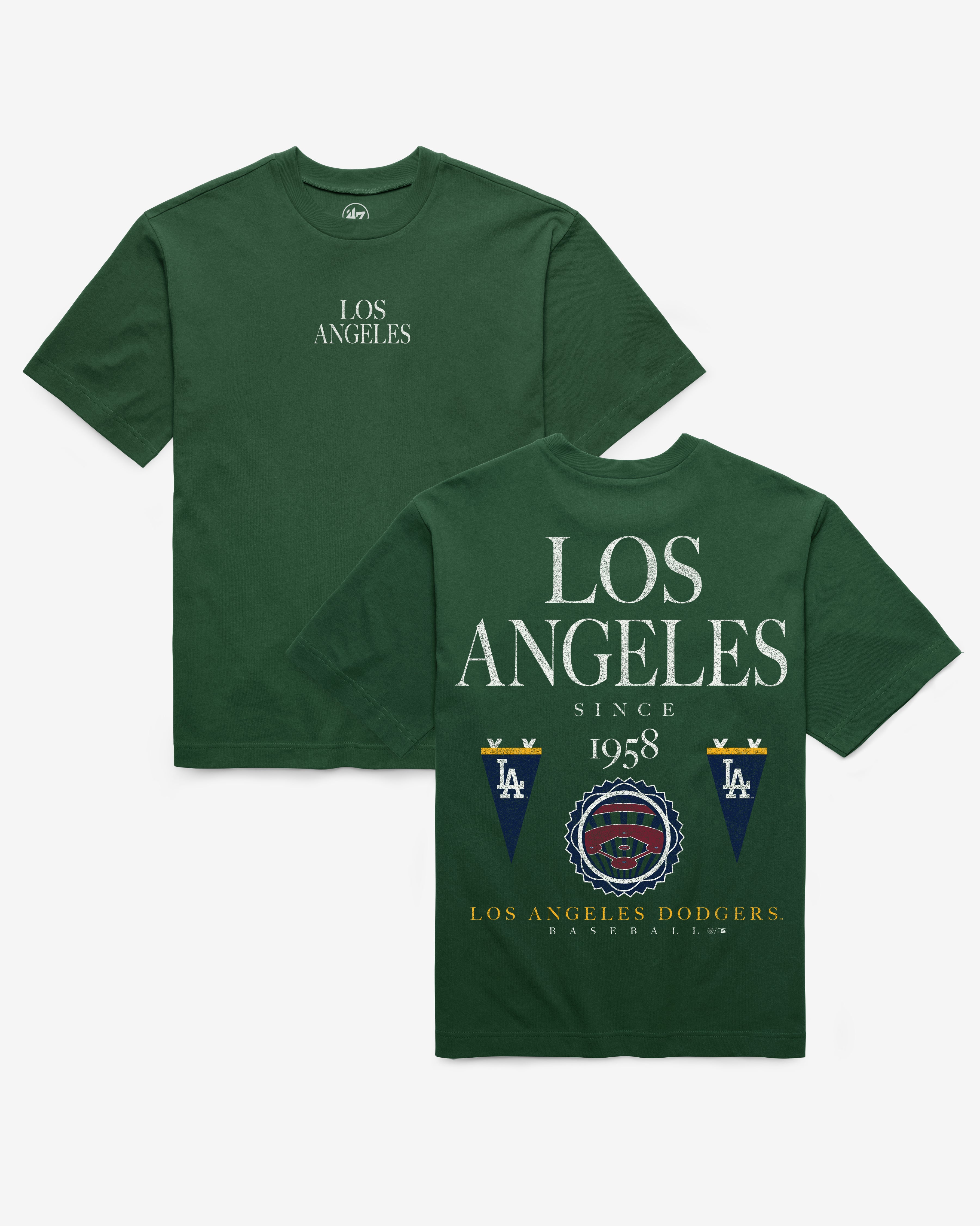 47-brand-foundation-los-angeles-dodgers-city-point-t-shirt image 1