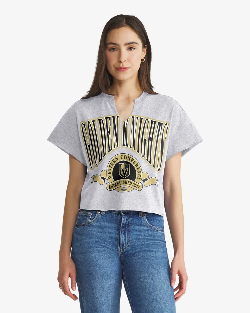 47-headline-crew-banners-out-damen-t-shirt-quartz-grey image 1