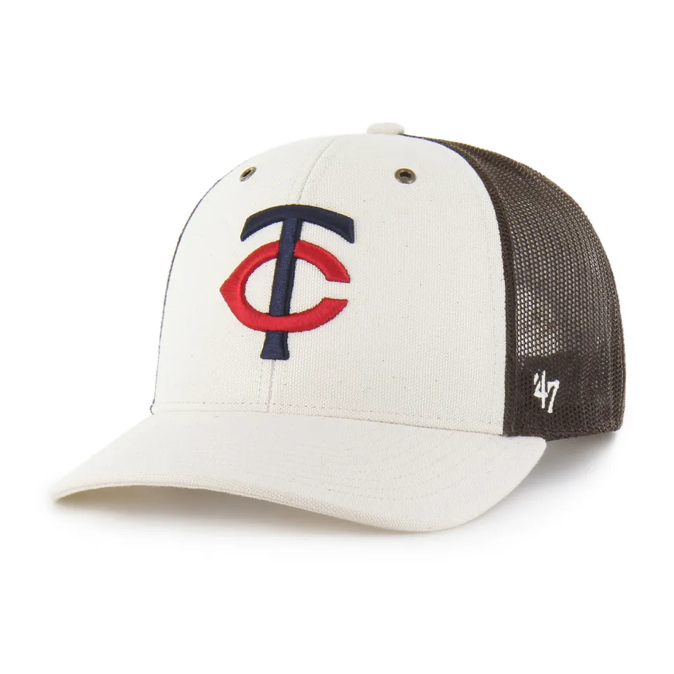 47-trucker-minnesota-twins-carhartt-kappe-natural image 1