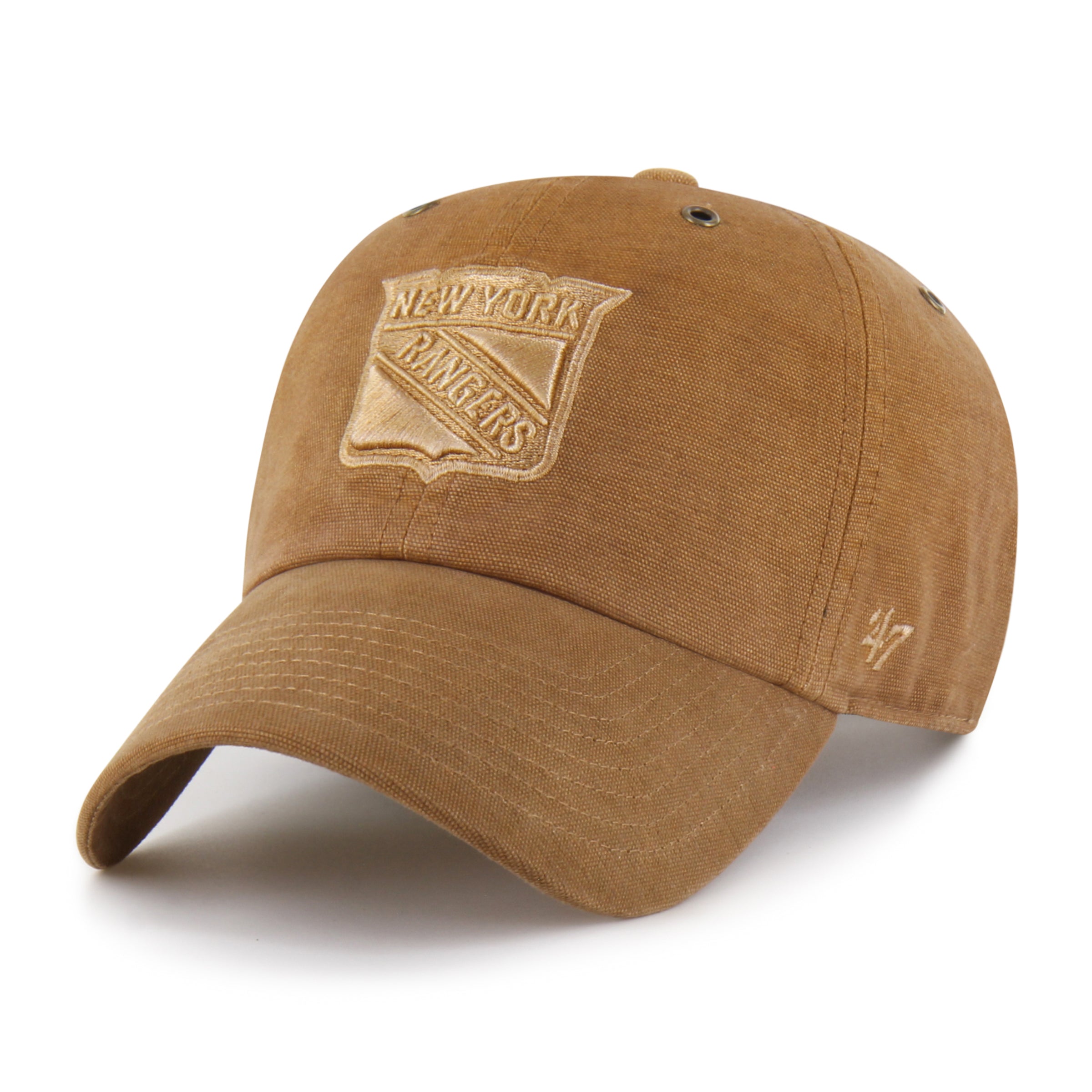 47-clean-up-new-york-rangers-cap-braun-carhartt-canvas image 4