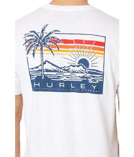 hurley-everyday-throwback-t-shirt-schwarz-herren image 7