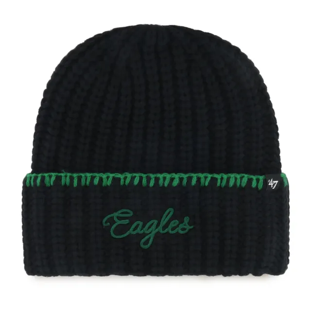 47-knits-philadelphia-eagles-blanket-stitch-m-tze-schwarz-damen image 1