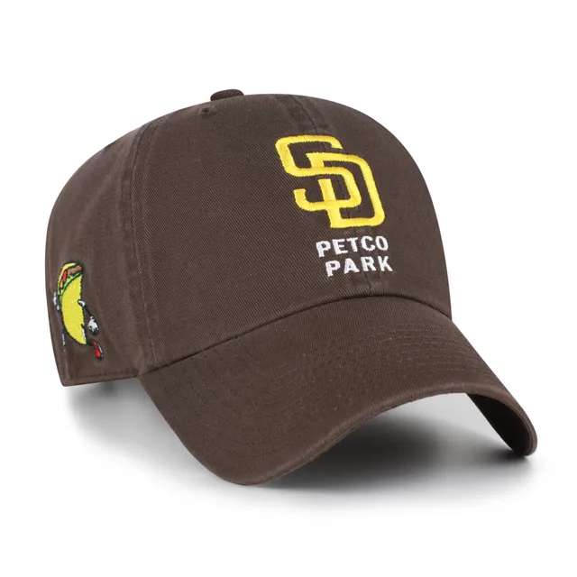 47-clean-up-bite-zone-baseball-cap-brown-padres image 1