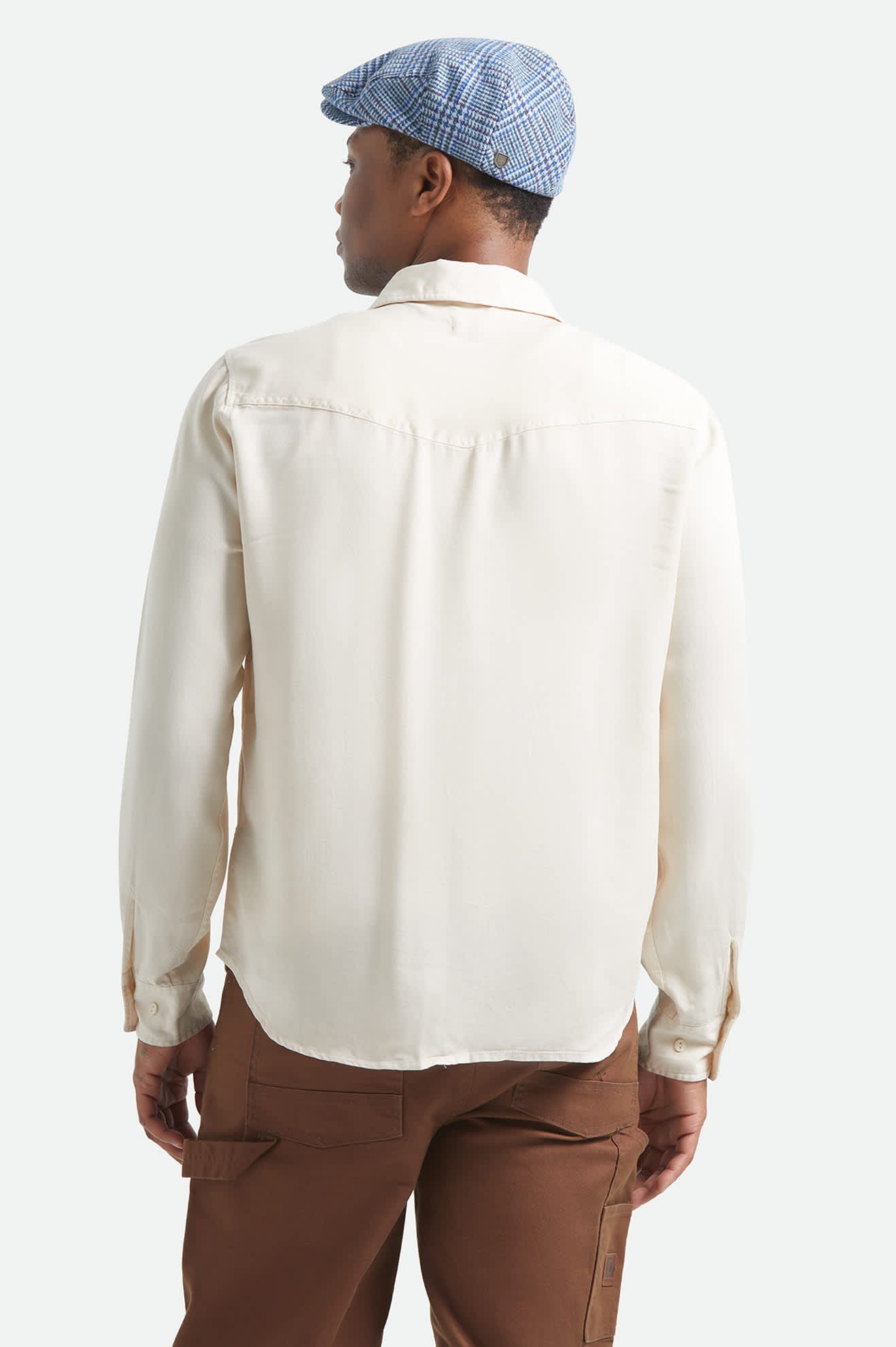 brixton-wayne-long-sleeve-hemd-whitecap-tencel image 4