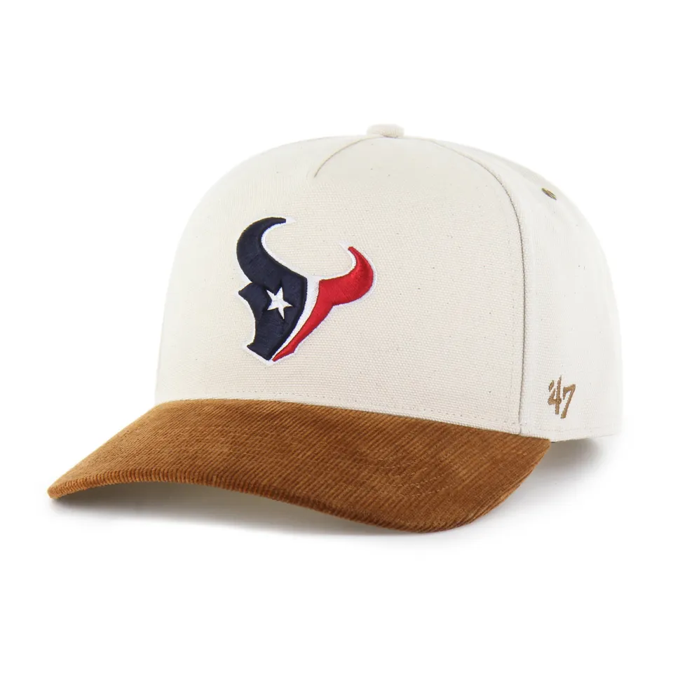 47-brand-hitch-rf-relaxed-fit-snapback-cap-texans-natural image 1