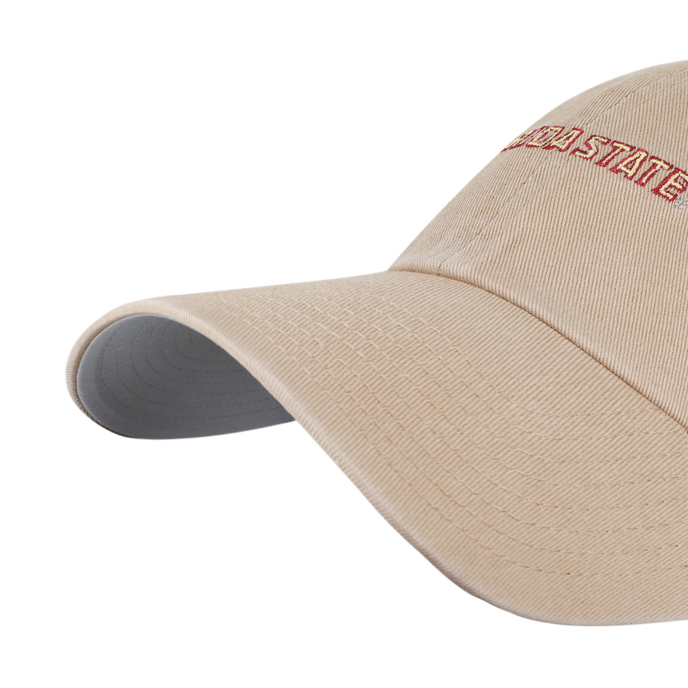 47-florida-state-seminoles-clean-up-cap-khaki image 4