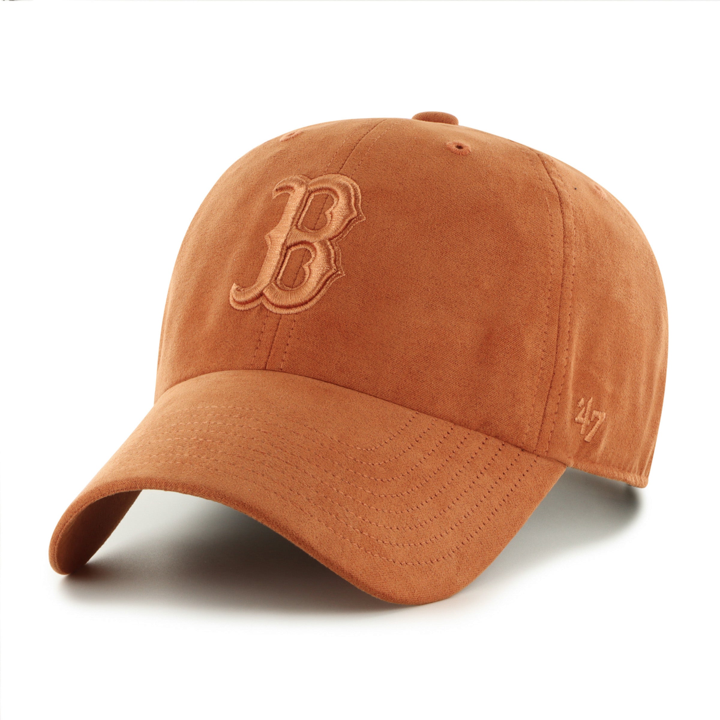 47-clean-up-boston-red-sox-ballpark-suede-cap-orange image 1
