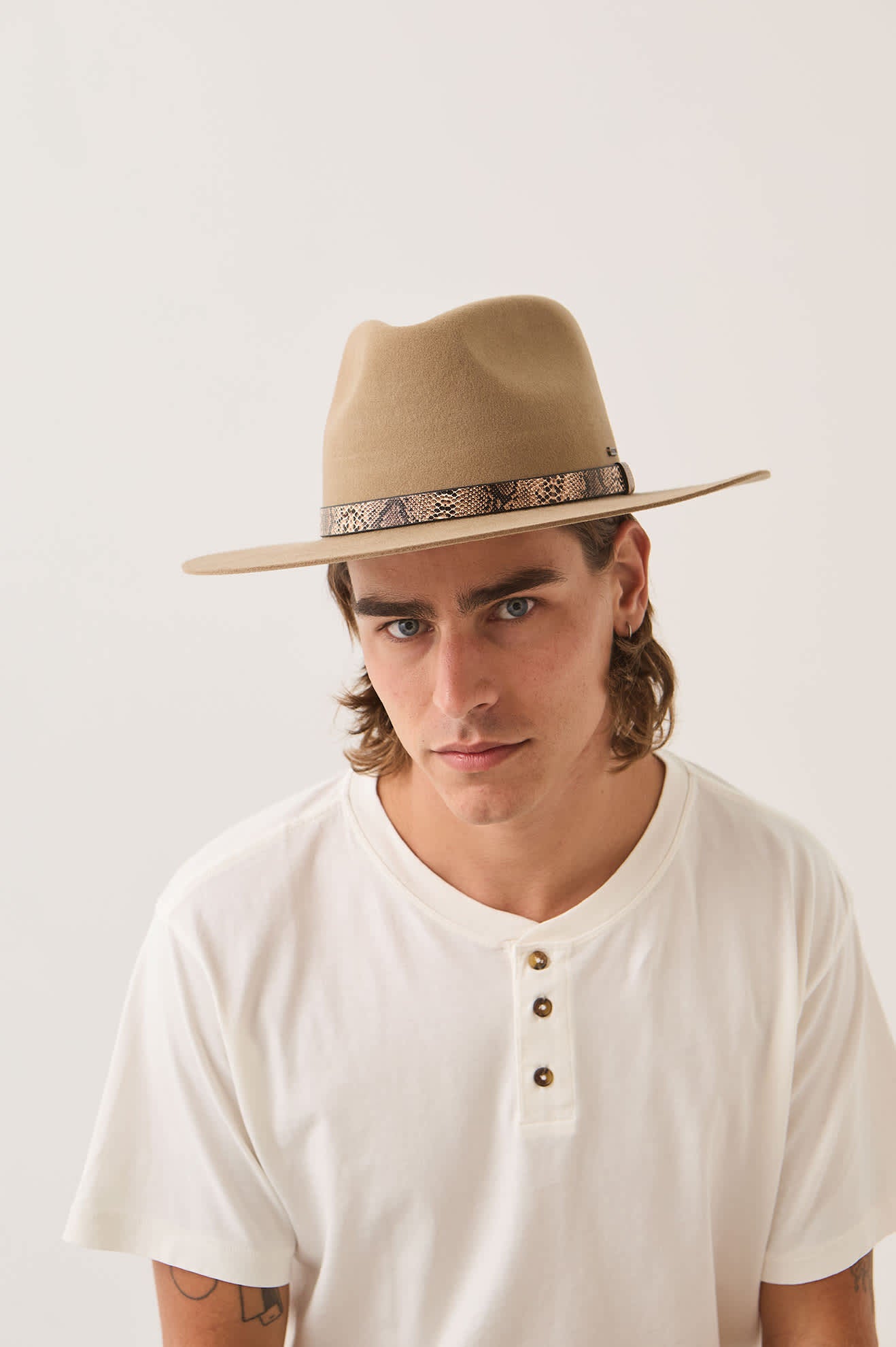 brixton-sonoran-cowboy-hat-khaki-wollfilz-hut-herren image 2