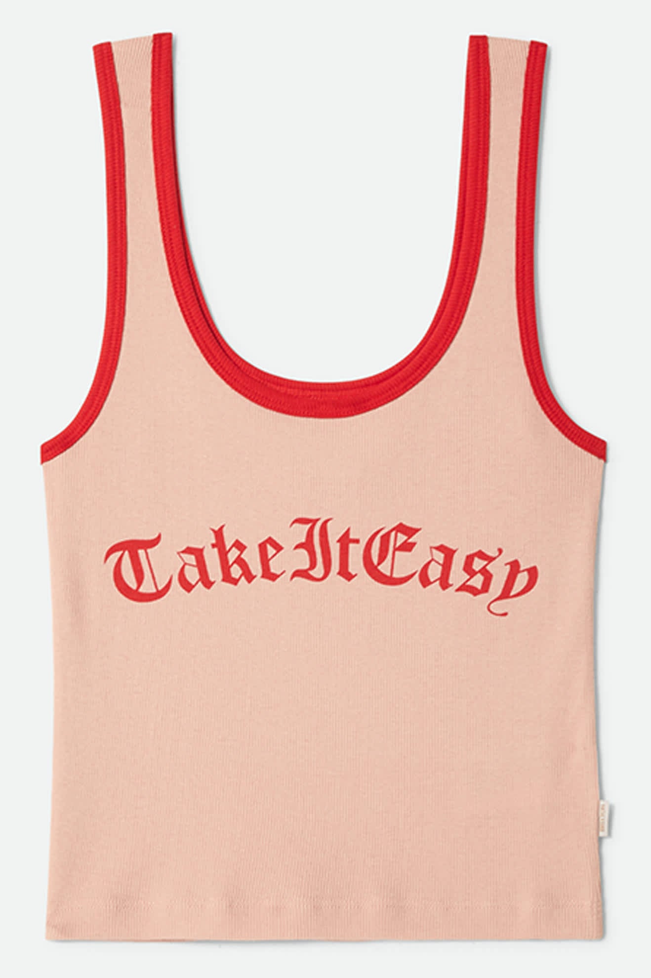 brixton-take-it-easy-ringer-a-tank-silver-pink image 2