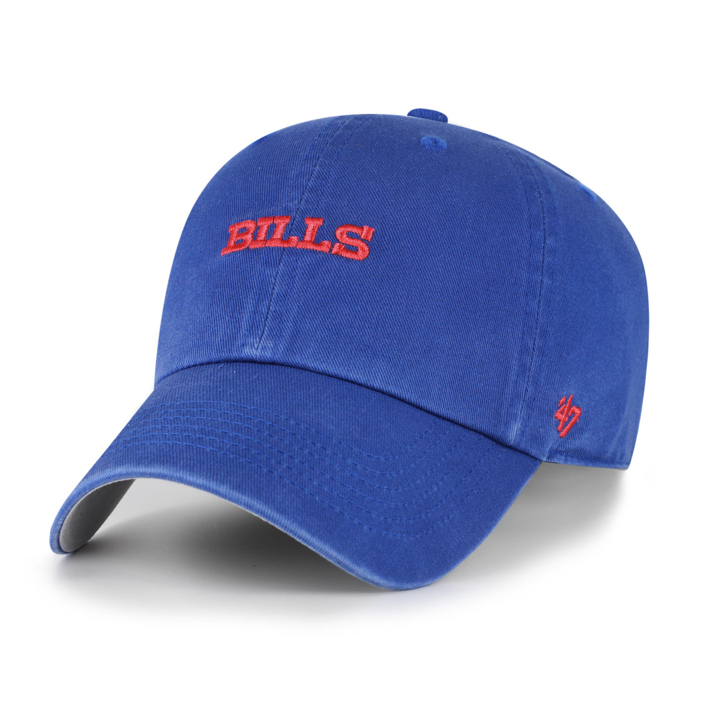 47-clean-up-buffalo-bills-cap-royal-strapback-baumwolle image 1