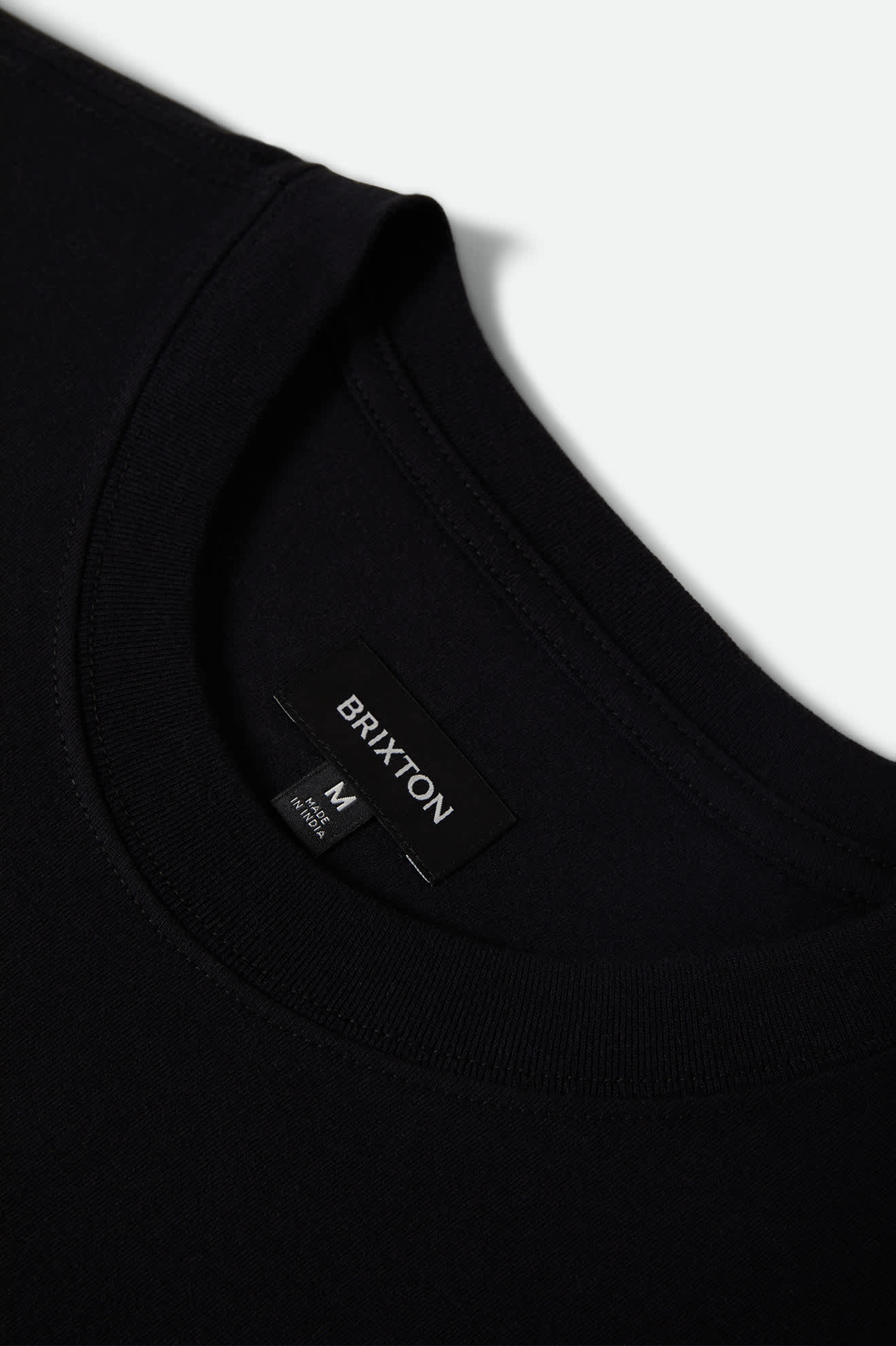 brixton-roman-pocket-t-shirt-herren-schwarz-baumwolle image 5