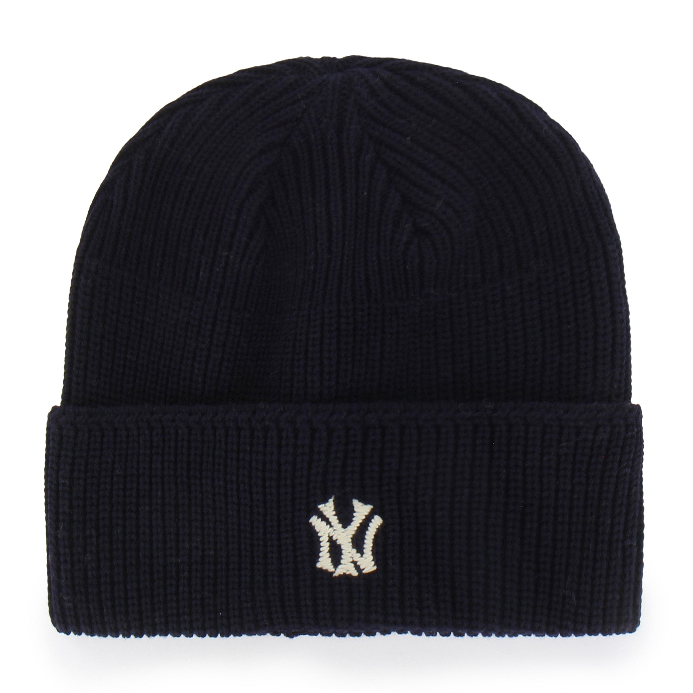 47-cuff-knit-yankees-cooperstown-beanie-navy-osf image 1