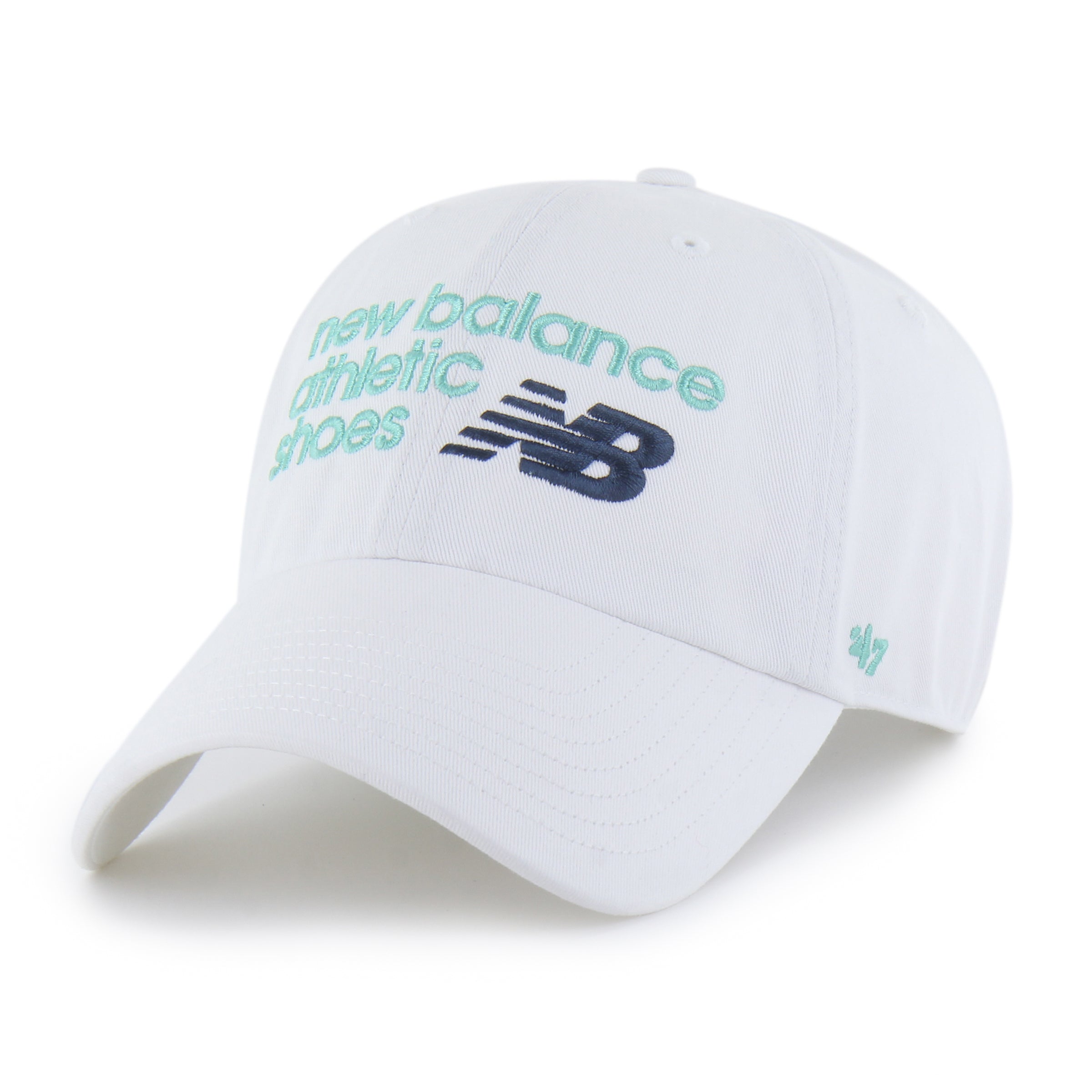 47-brand-clean-up-new-balance-strapback-cap-wei-baumwolle image 1