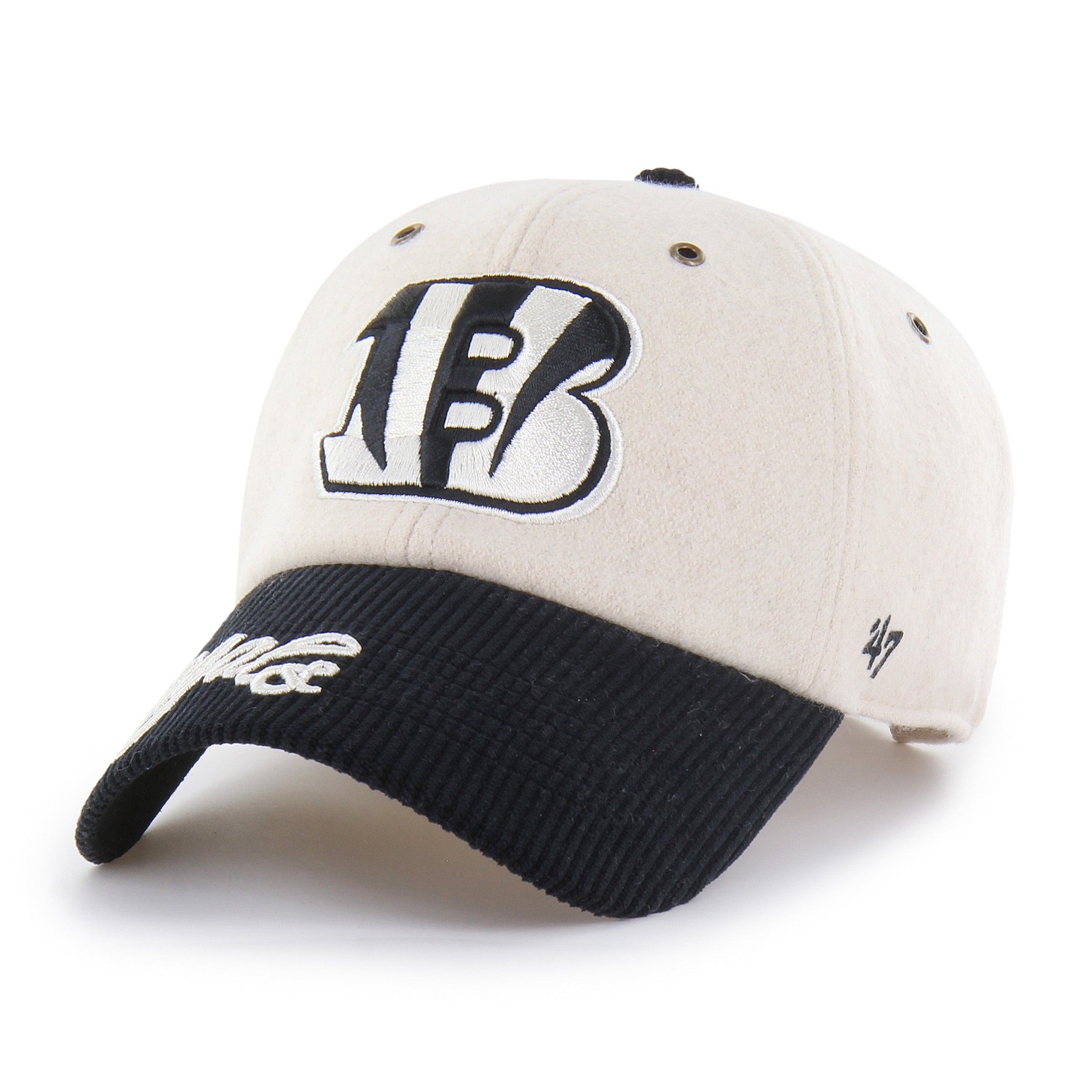 47-clean-up-bengals-cap-creme-damen-wolle image 3