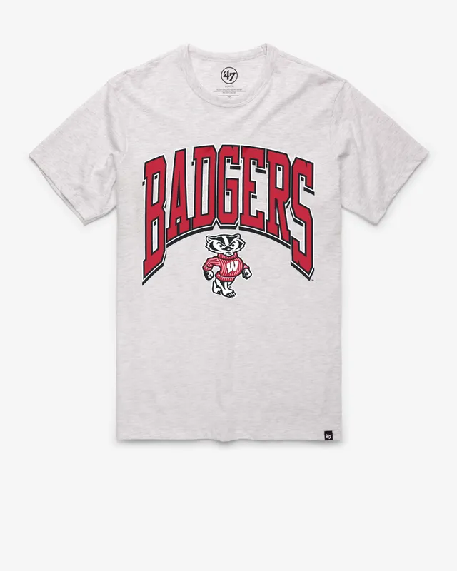 47-wisconsin-badgers-walk-tall-franklin-t-shirt-relay-grey-herren image 1