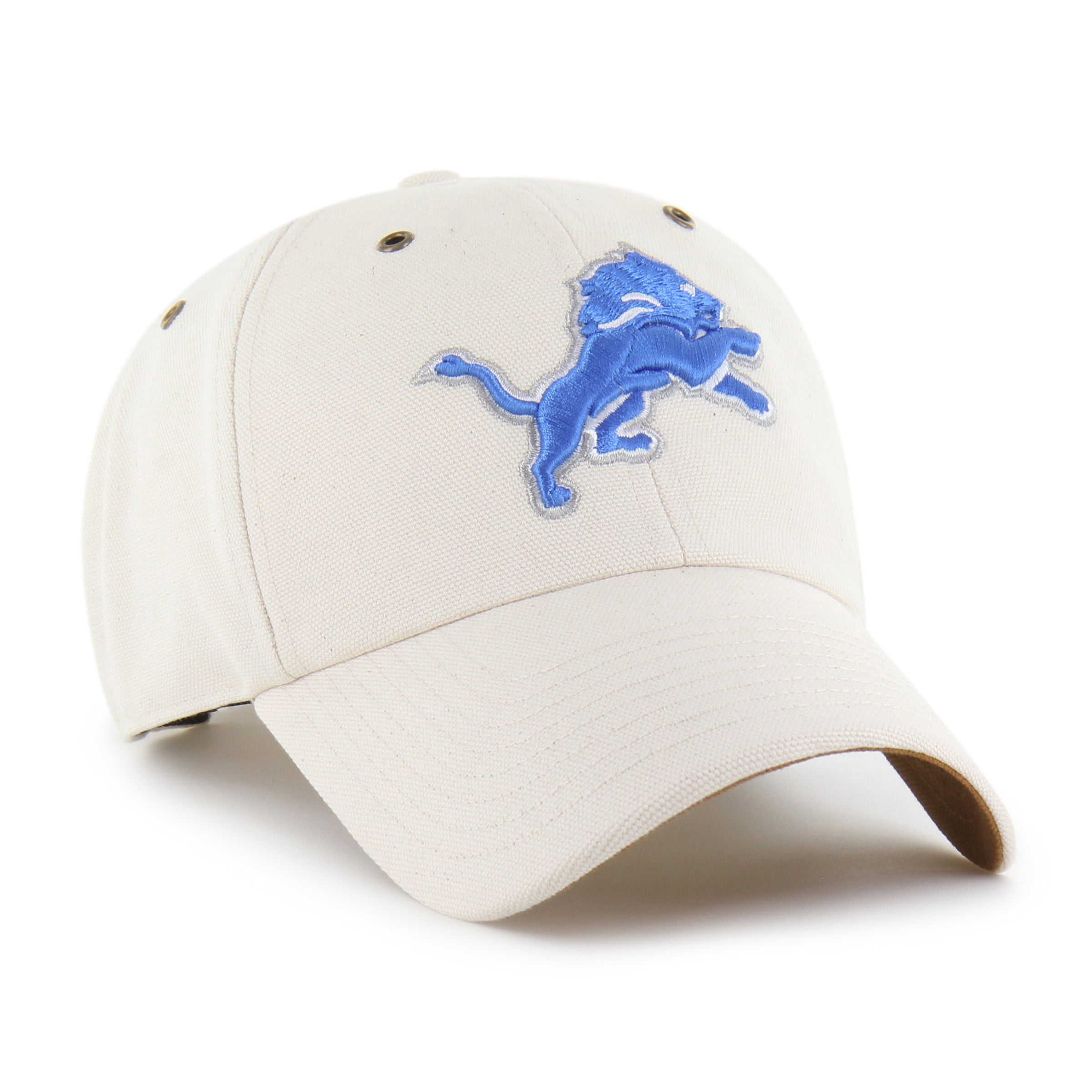 47-brand-carhartt-clean-up-detroit-lions-cap-natural-osf image 4