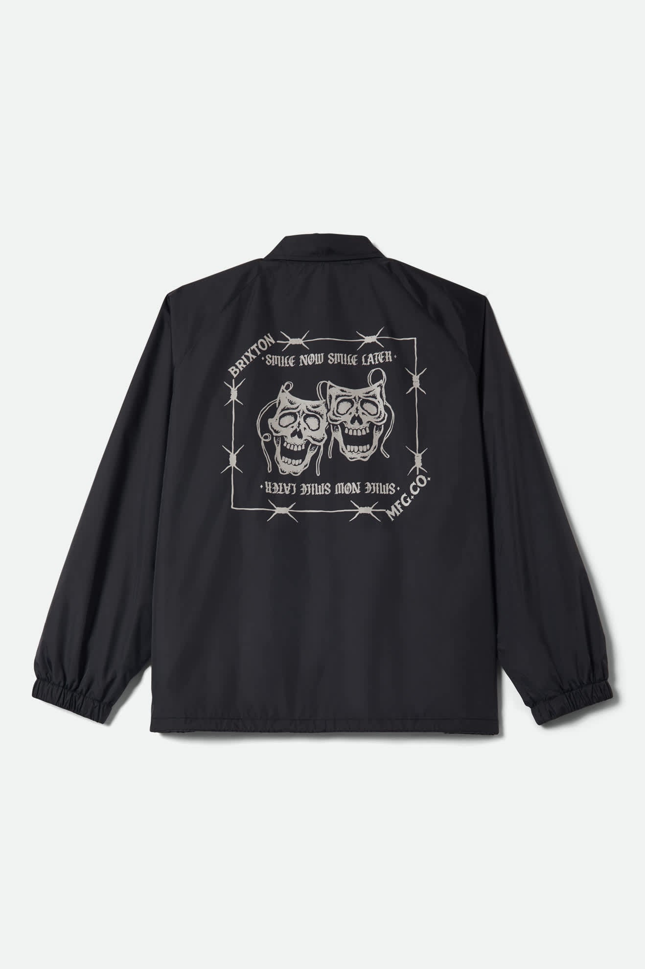 brixton-watchman-lightweight-coaches-jacke-schwarz-leicht image 1