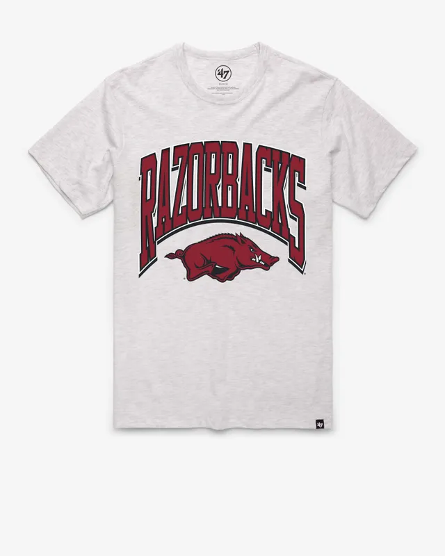 47-franklin-arkansas-razorbacks-t-shirt-relay-grey image 1