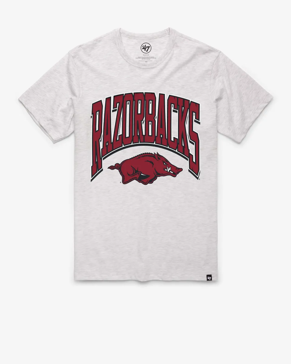 47-franklin-arkansas-razorbacks-t-shirt-relay-grey image 1