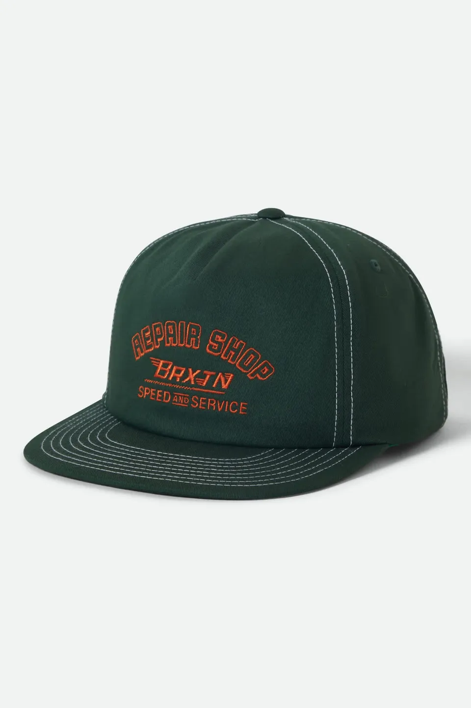 brixton-repair-shop-snapback-cap-primal-green image 1