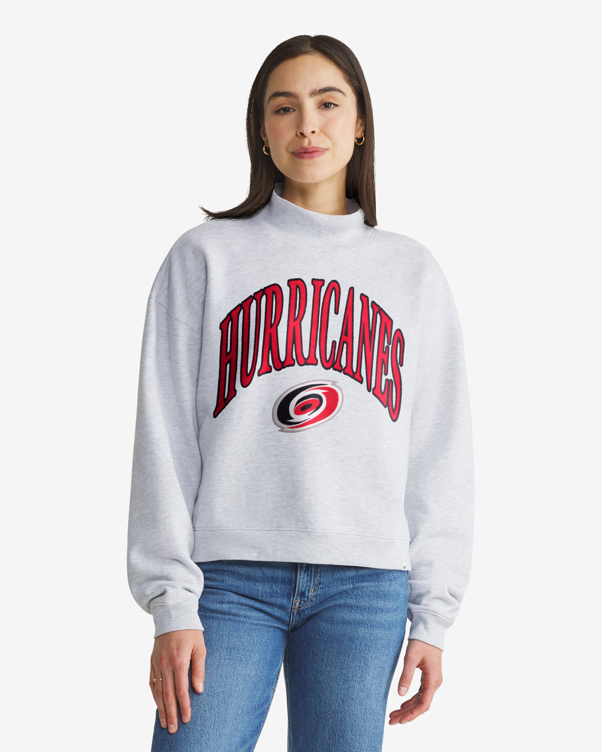 47-brand-vantage-carolina-hurricanes-pullover-relay-grey-damen image 1