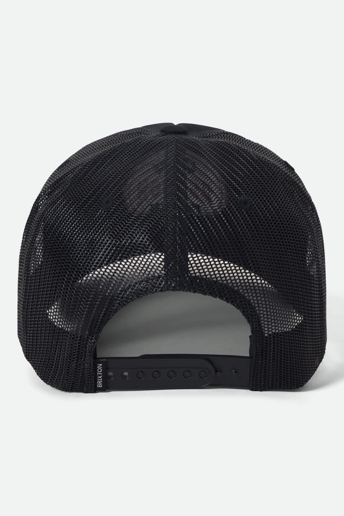 brixton-henry-trucker-hat-black-black-meshcap image 2