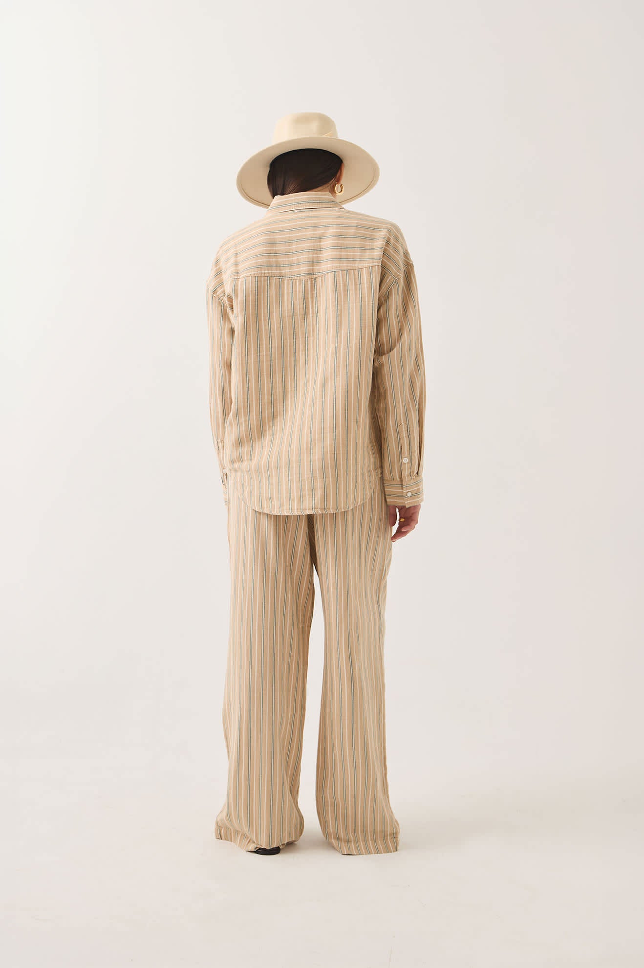 brixton-wayne-damenhemd-sand-stripe-langarm image 4