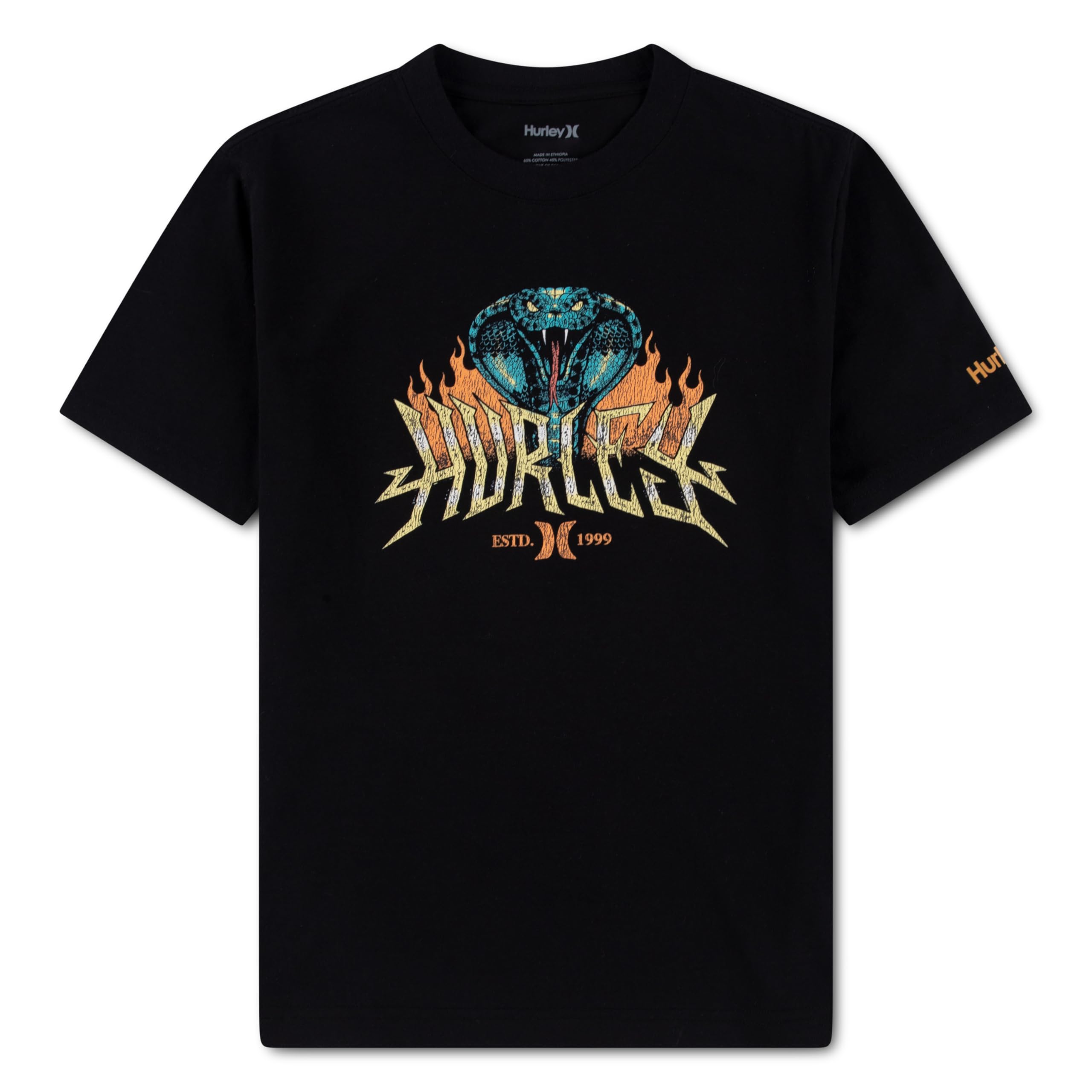 hurley-89052-grafik-t-shirt-f-r-jungen-8-10-jahre-kurzarm image 1