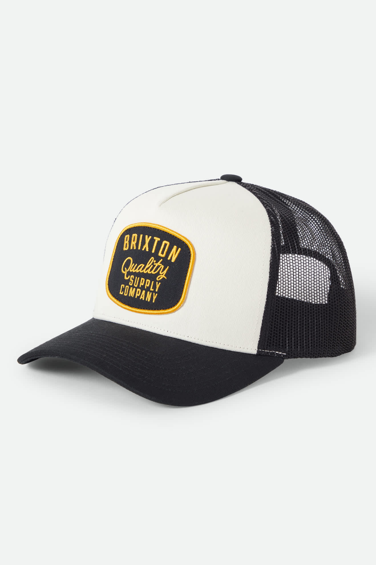 brixton-hubal-netplus-trucker-cap-black-recycled-netze image 1