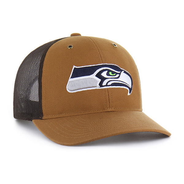 47-brand-seattle-seahawks-carhartt-trucker-rf-cap-braun image 4