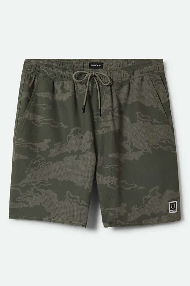 brixton-journey-active-short-olive-tiger-camo image 1