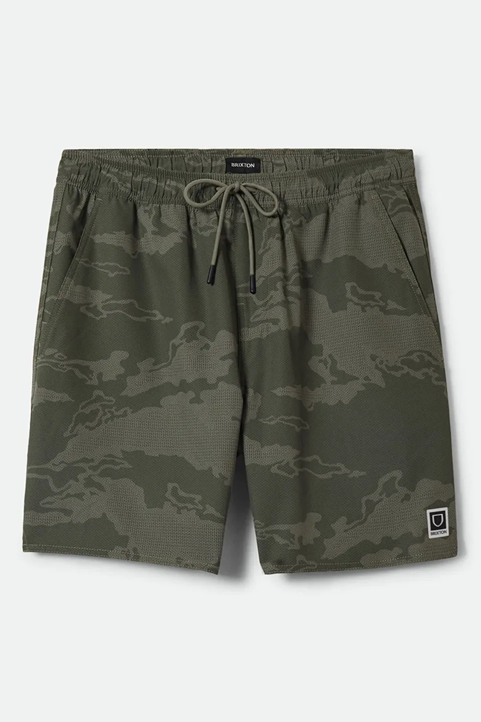 brixton-journey-active-short-olive-tiger-camo image 1