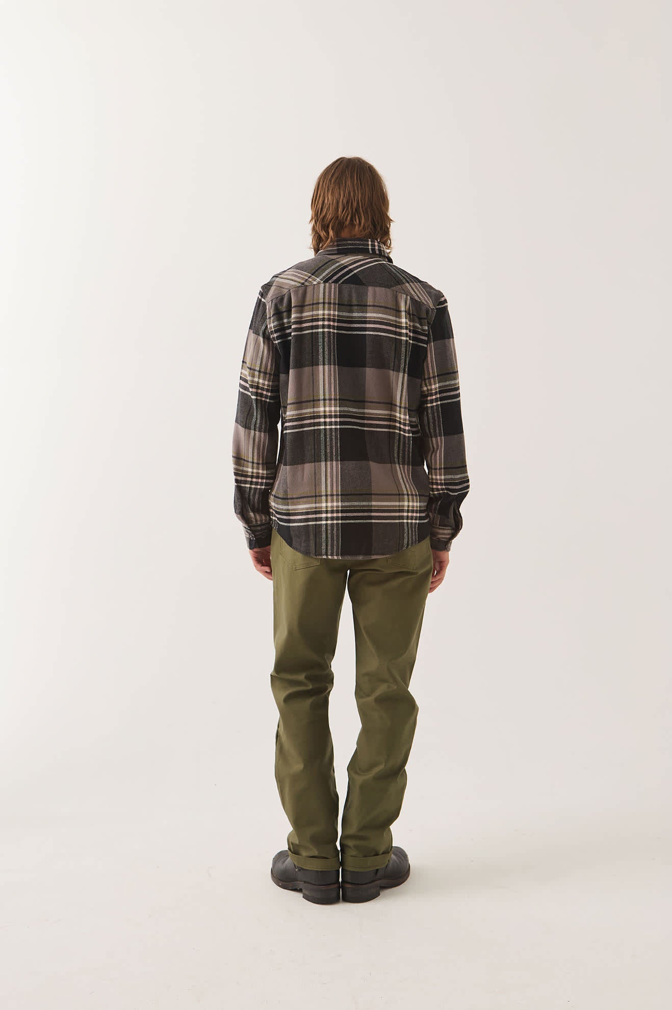 brixton-builders-5-pocket-hose-dark-olive-stretch image 4