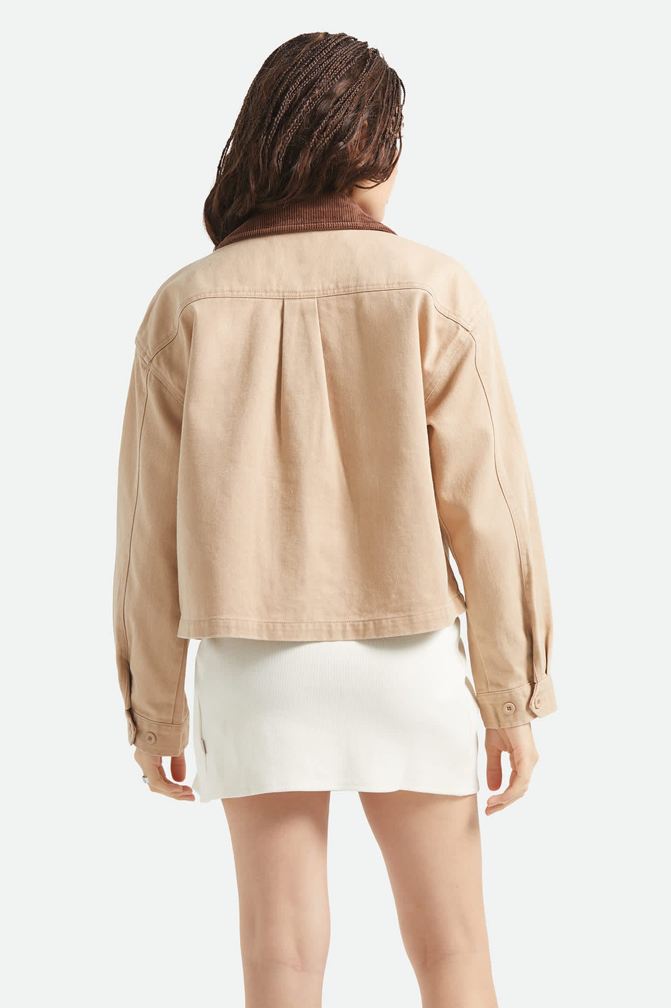 brixton-utopia-patchwork-overshirt-hemdjacke-washed-timeless-taupe image 4