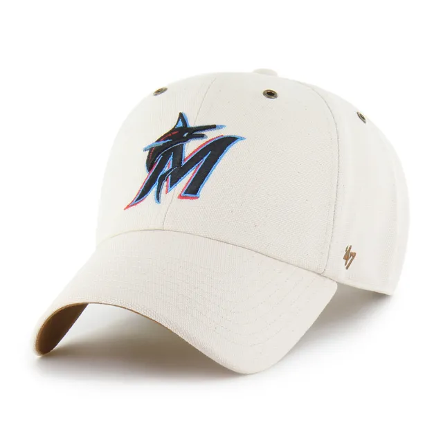47-clean-up-miami-marlins-carhartt-undyed-cap-natural image 1