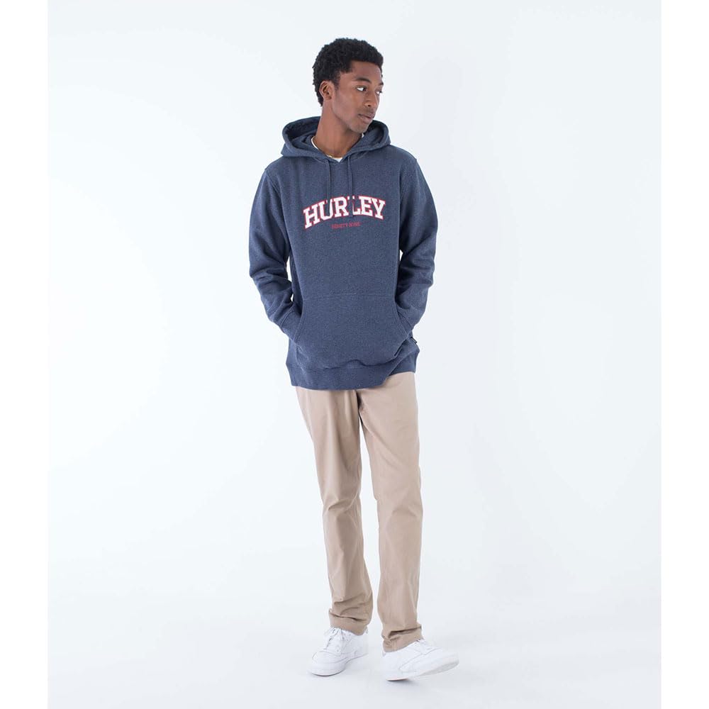 hurley-flow-pullover-hoodie-indigo-baumwolle-herren image 6