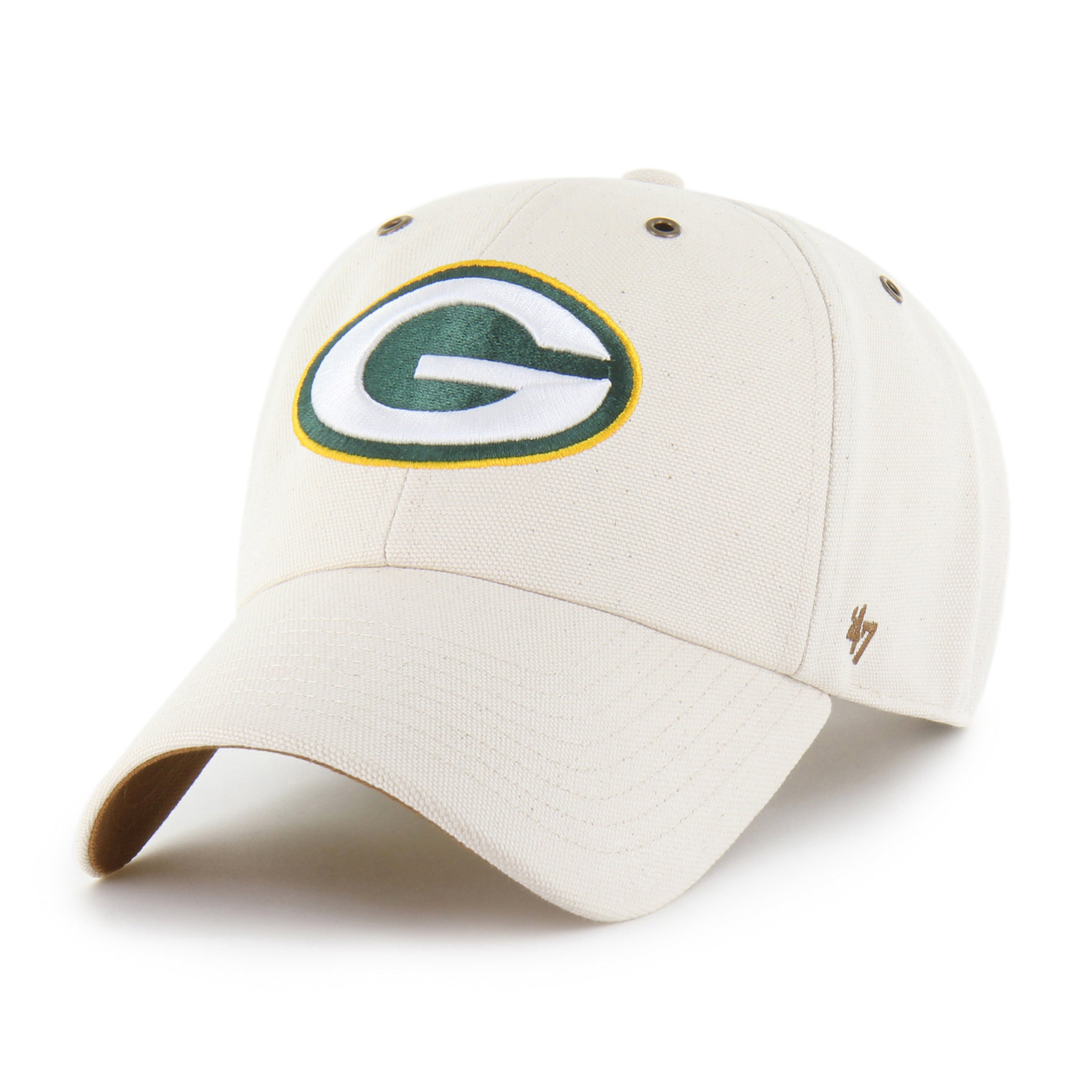 47-brand-clean-up-green-bay-packers-cap-natural-osf-strapback image 1