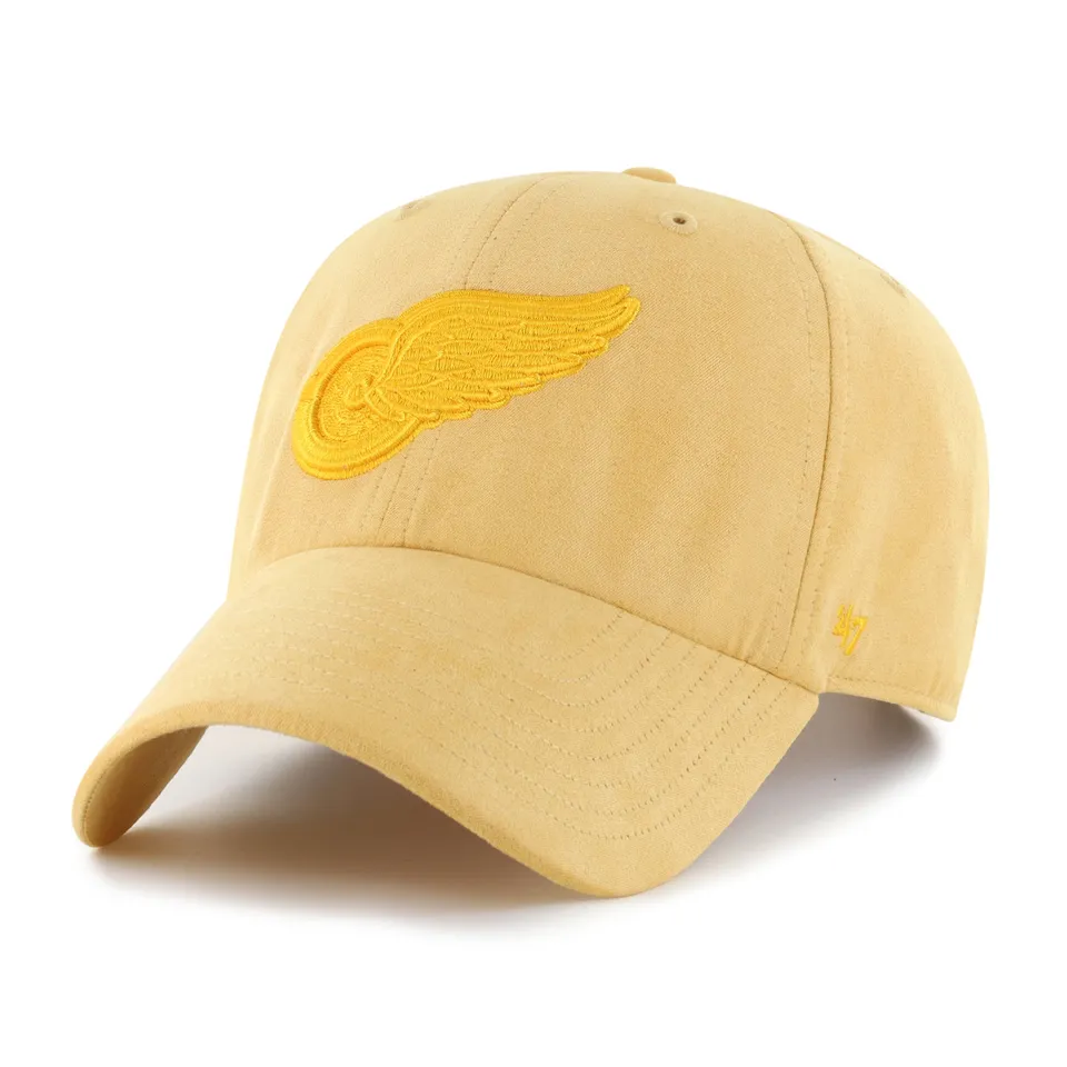 47-clean-up-detroit-red-wings-cap-gold-osf-suede image 1