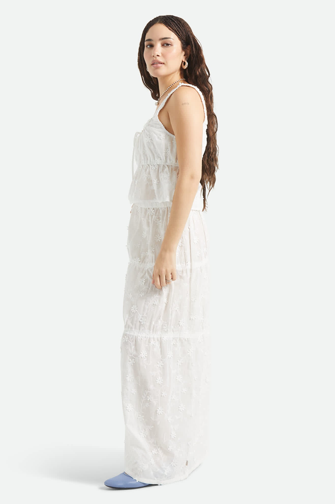 brixton-abigail-tie-top-off-white-floral-damen-baumwolle image 3