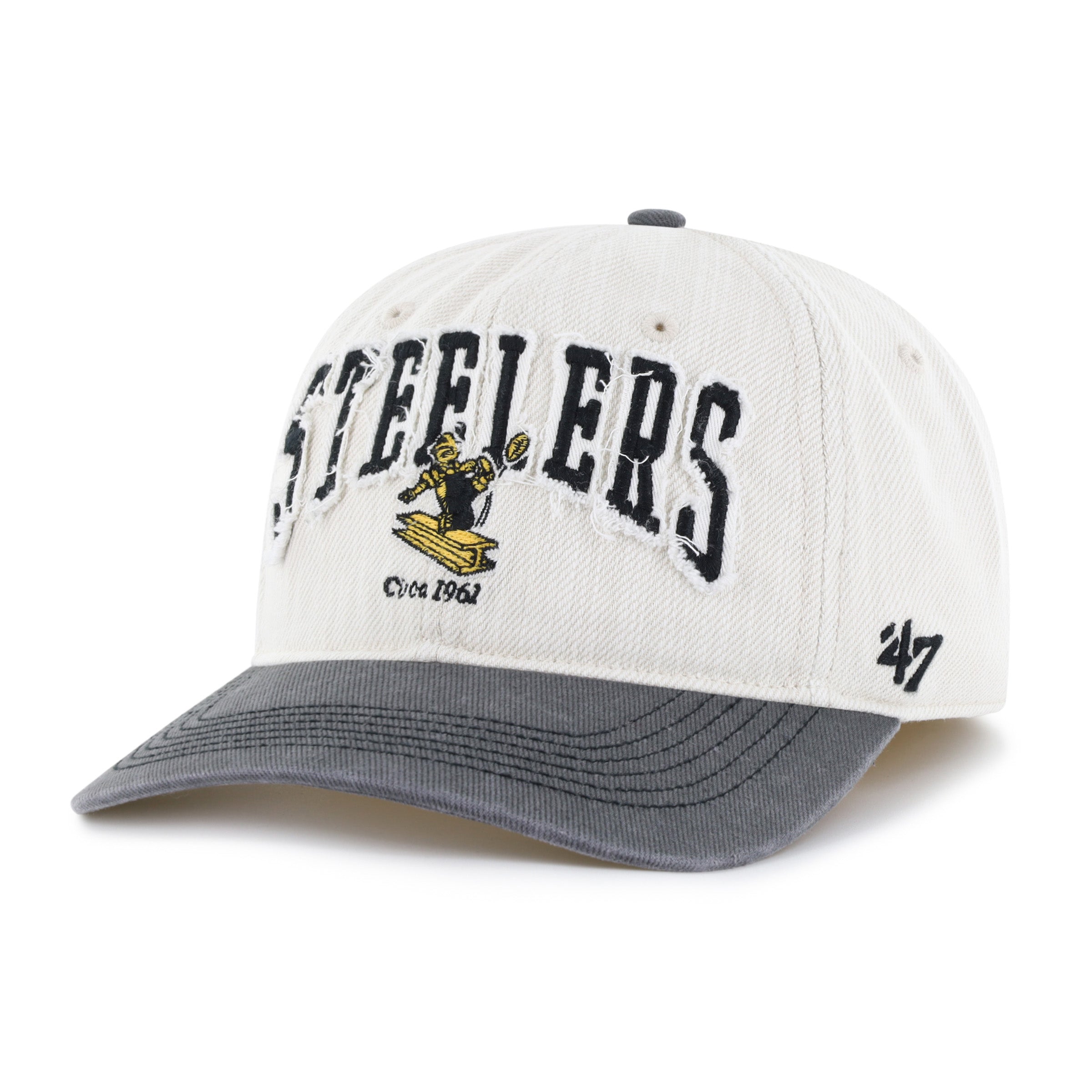 47-franchise-steelers-historic-groton-cap-mojave-fitted image 1