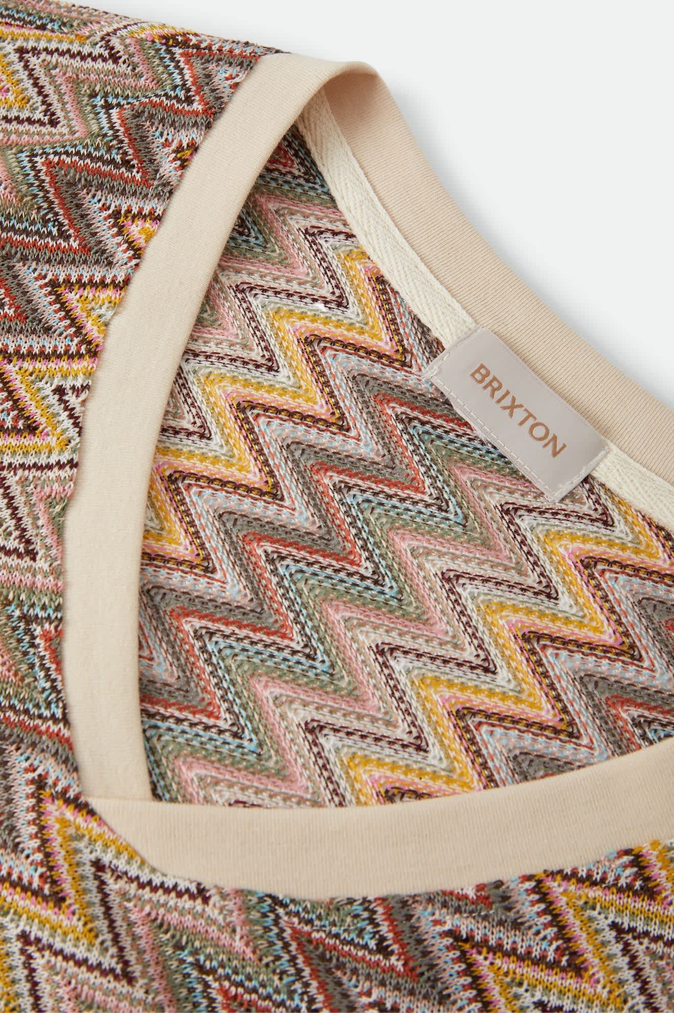 brixton-football-mesh-jersey-oversized-multi-color-zigzag-mesh image 6