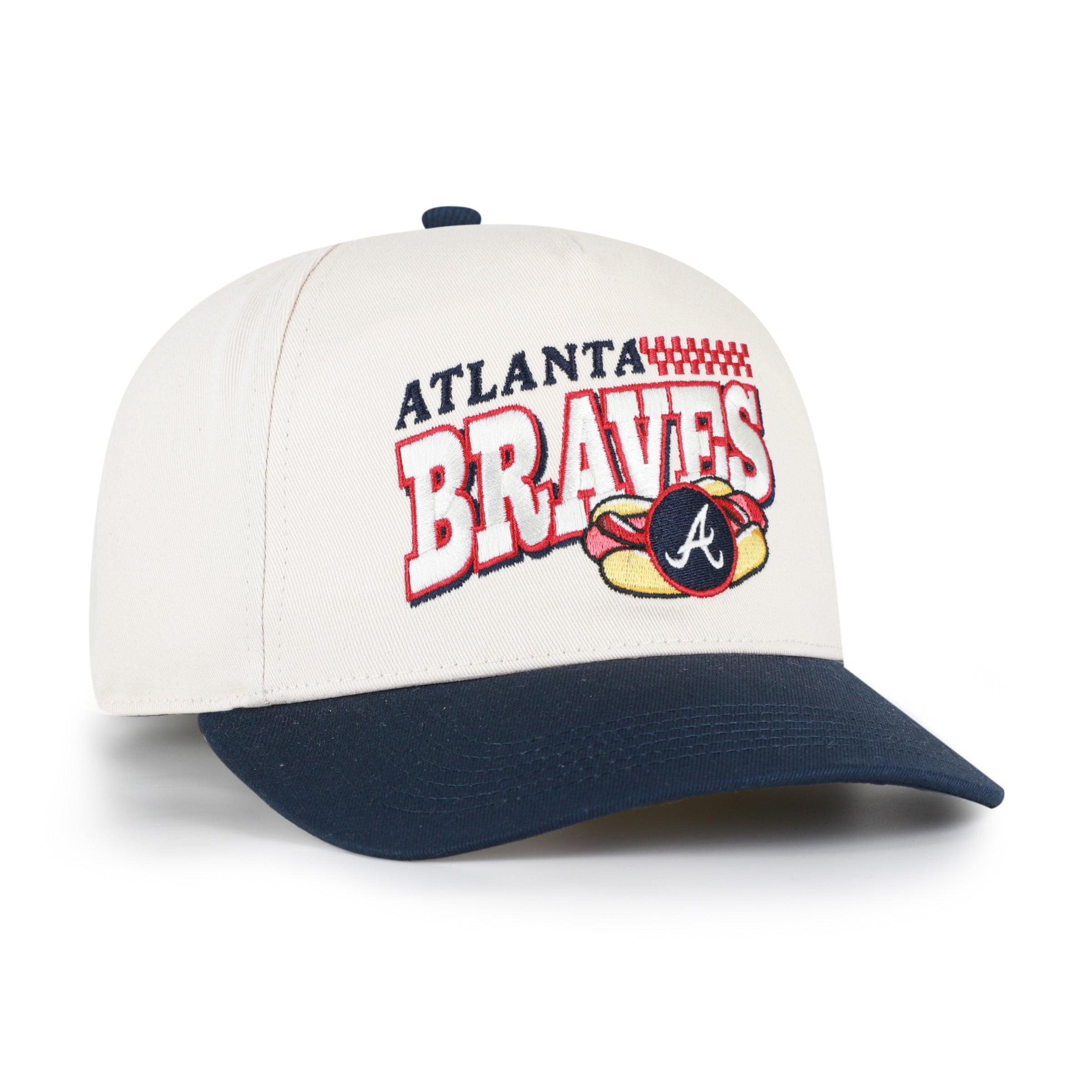 47-hitch-atlanta-braves-on-the-grill-cap-natural-snapback image 3