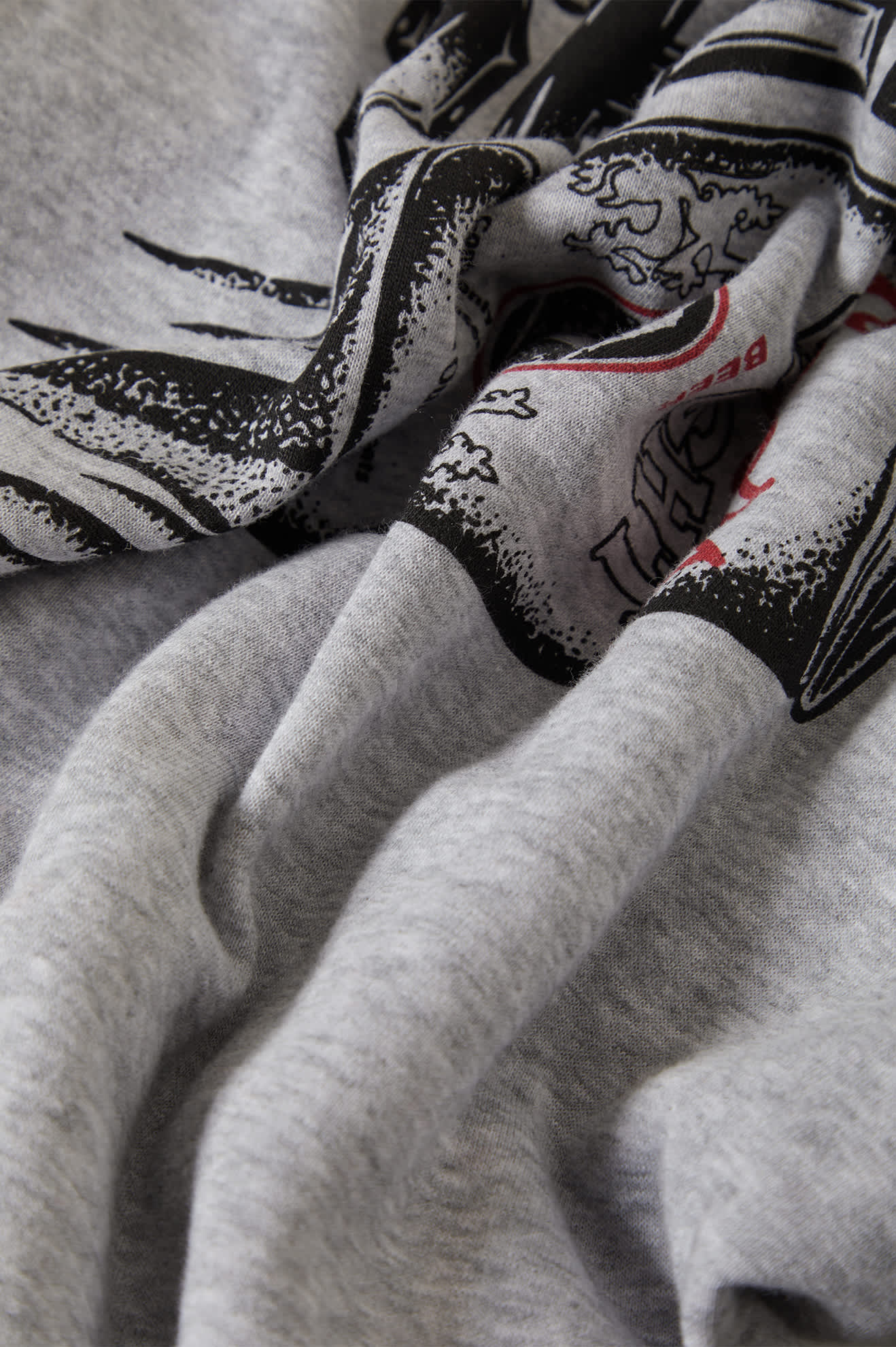 brixton-coors-light-silver-speed-hoodie-heather-grey image 4