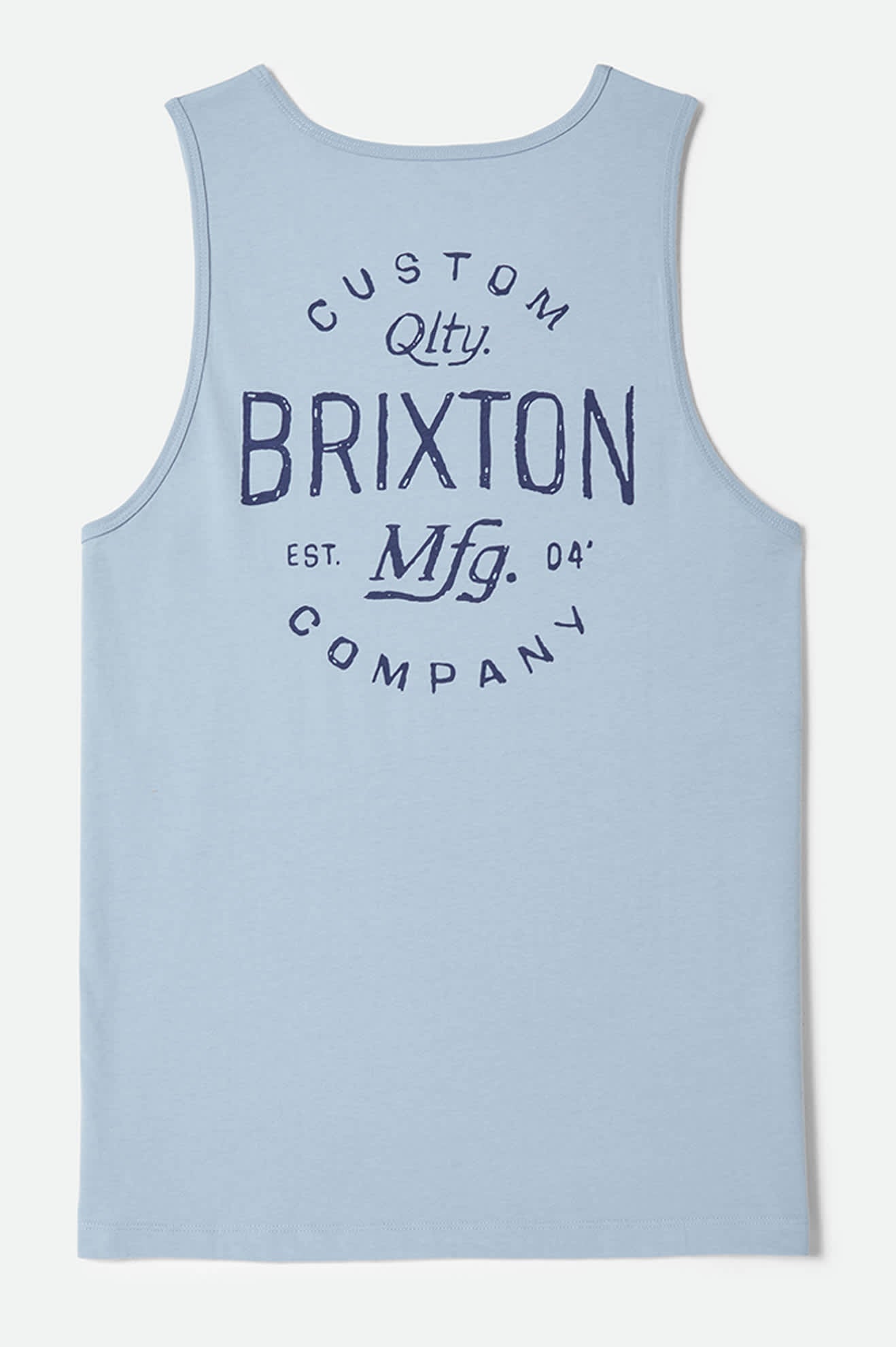 brixton-fremont-tank-top-dusty-blue-herren-gr-s-xxl image 2